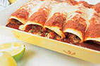 Chicken Enchiladas with Red Chile Sauce
