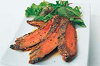 Grilled Flank Steak with Garlic-Shallot-Rosemary Marinade 