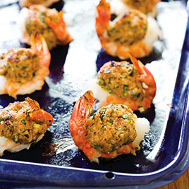 Baked Stuffed Shrimp