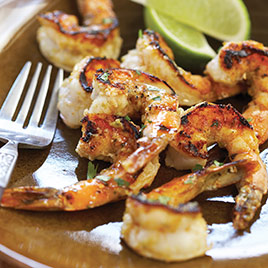 Spicy Grilled Shrimp Skewers
