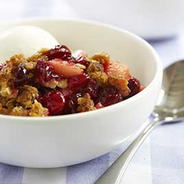Cranberry-Apple Crisp