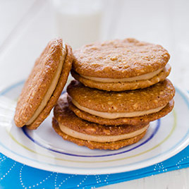 Peanut Butter Sandwich Cookies