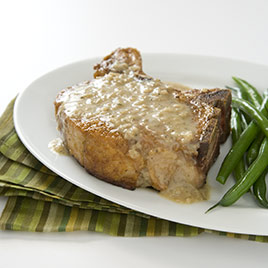 Pan-Seared Thick-Cut Pork Chops
