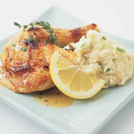 Crispy Roast Lemon Chicken