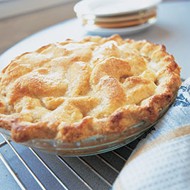 Apple Pie with Crystallized Ginger