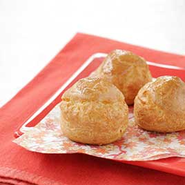Scallion, Parmesan, and Black Pepper Gougères