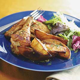 Chicken Vesuvio