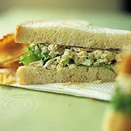 Curried Tuna Salad with Apples and Currants
