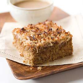 Oatmeal Cake with Broiled Icing