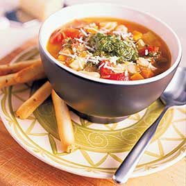 Classic Minestrone with Rice or Pasta