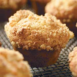 Bacon-Scallion Corn Muffins with Cheddar Cheese